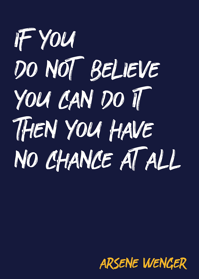 ARSENE WENGER Quote