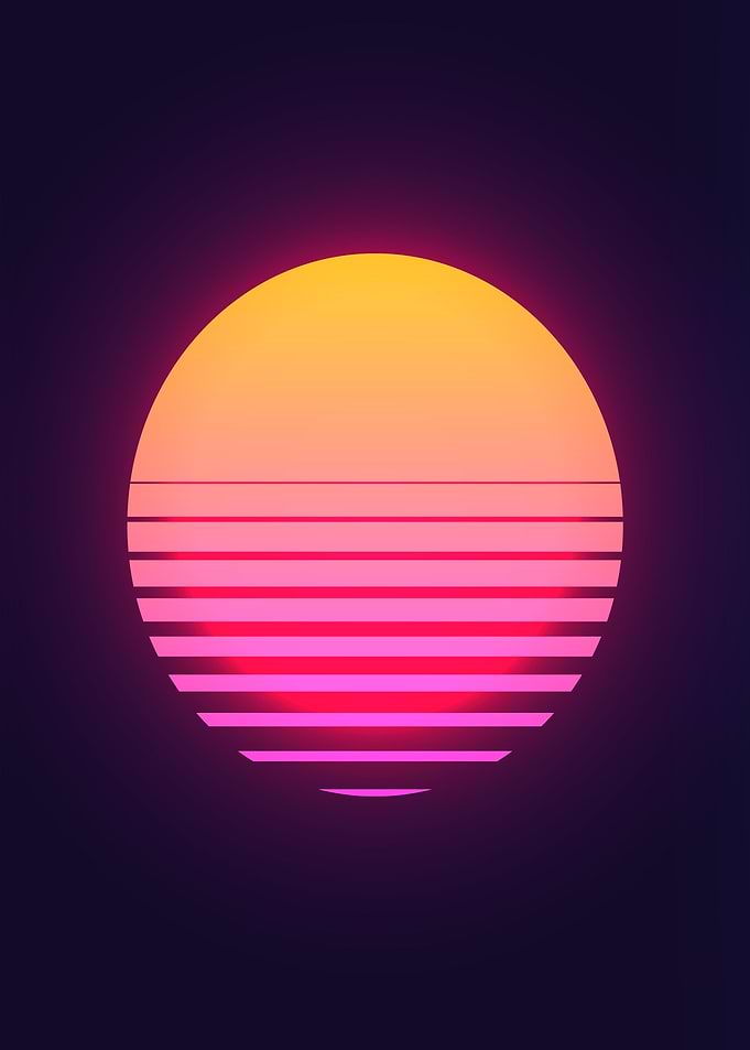 sunrise retro
