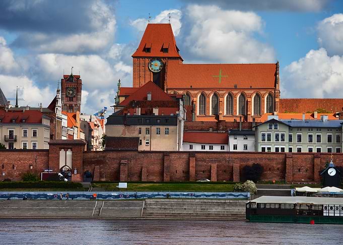 Torun City Skyline