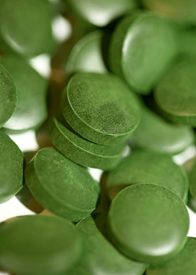 Spirulina platensis pills