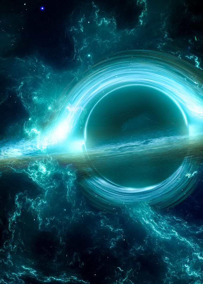 Blue Black Hole