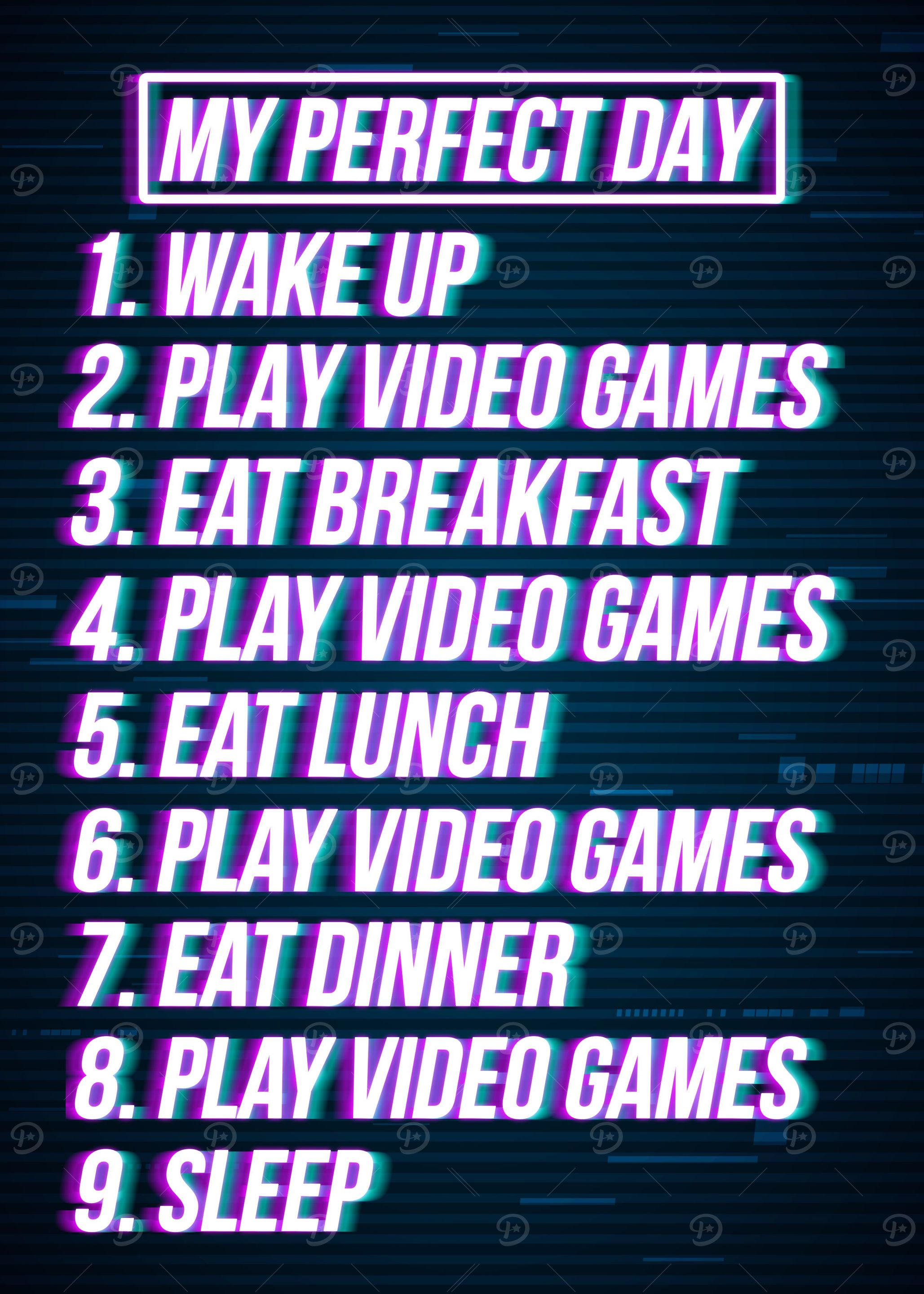 Video Games Perfect Day