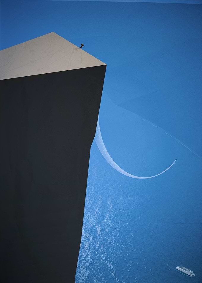 Preikestolen wingsuit