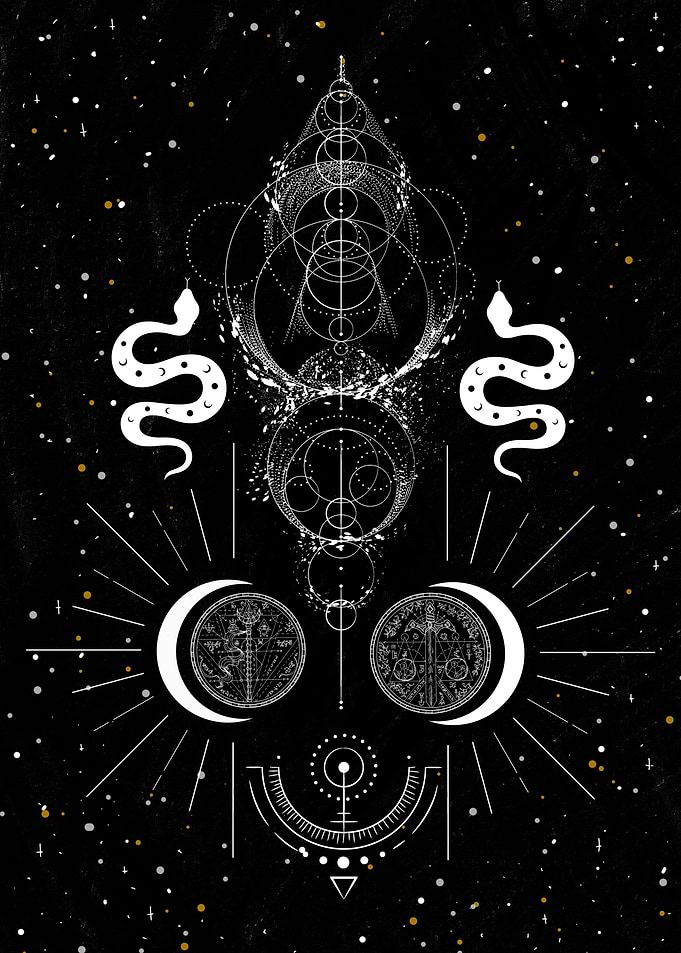 Magic Snakes of Universe