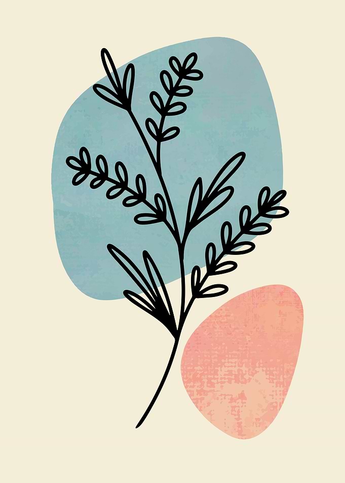 Plants and Leaves Art 1