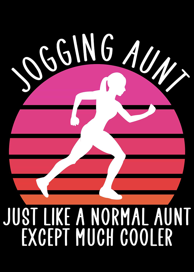 jogging aunt
