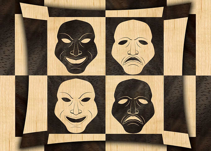 Abstract faces