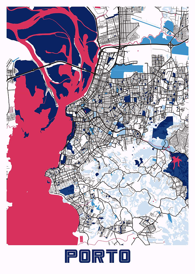 Porto MilkTea Map