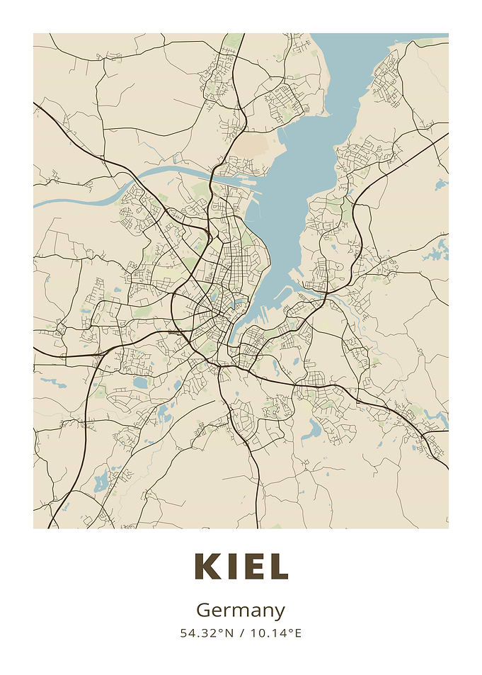 Kiel City Map