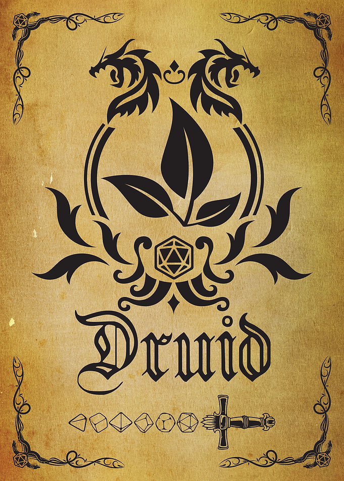 DRUID RPG CHARACTER