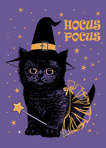 Witch kitten