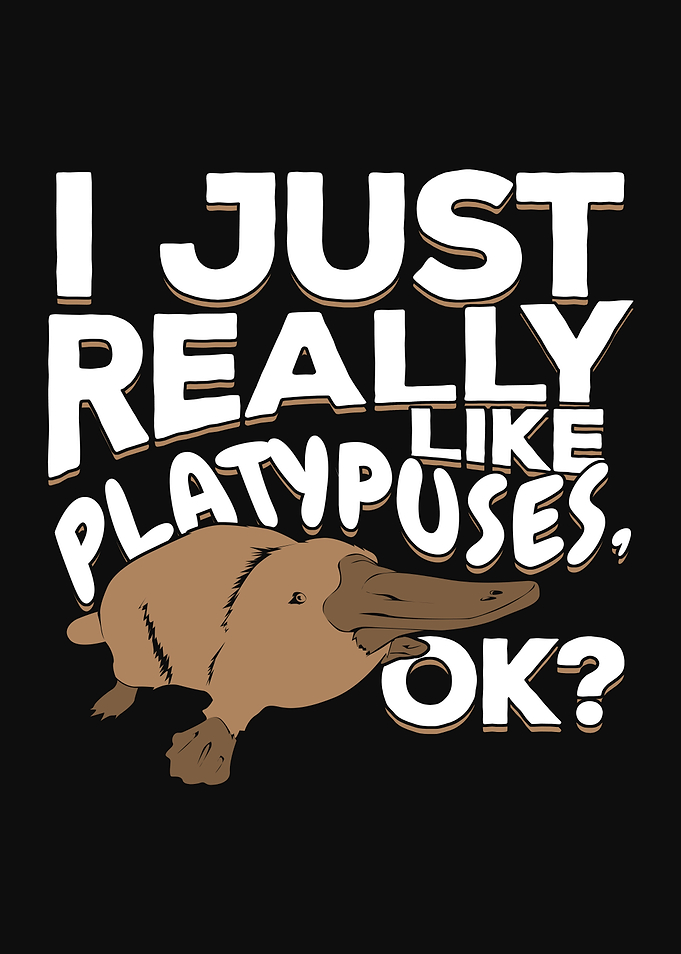Platypus Animal Design