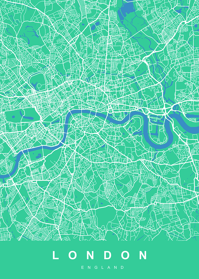 LONDON Art Map England