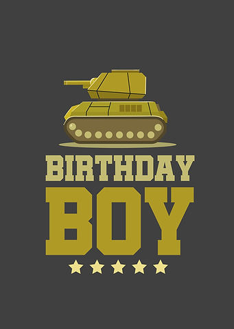 Birthday Army Party Army