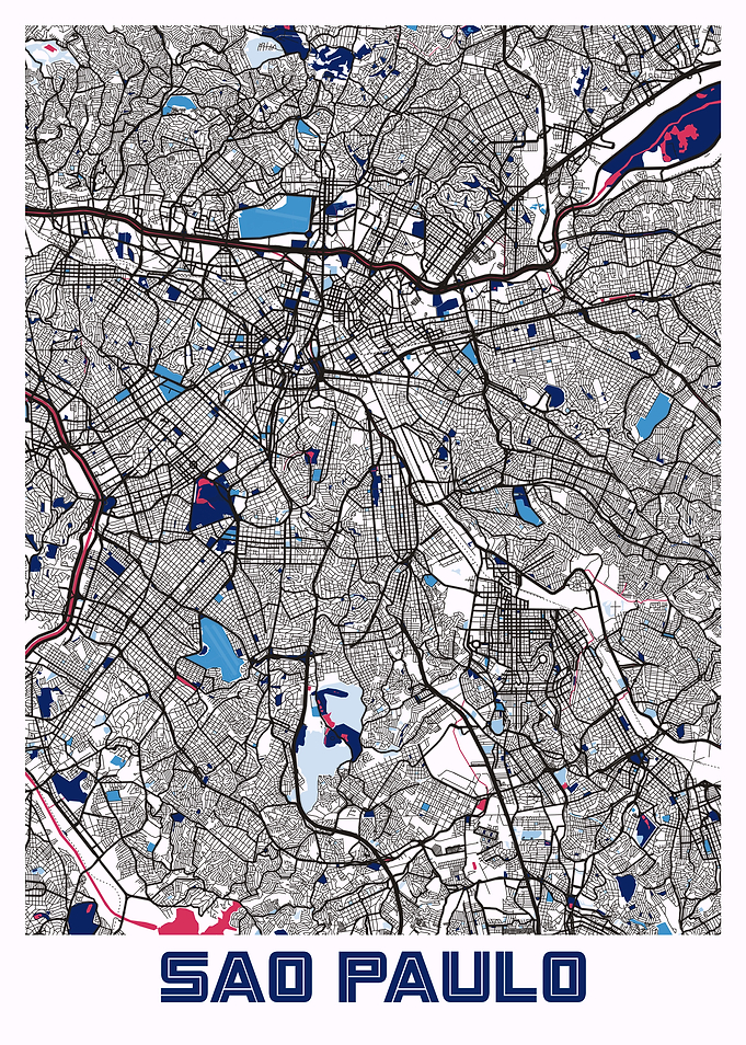 Sao Paulo MilkTea Map