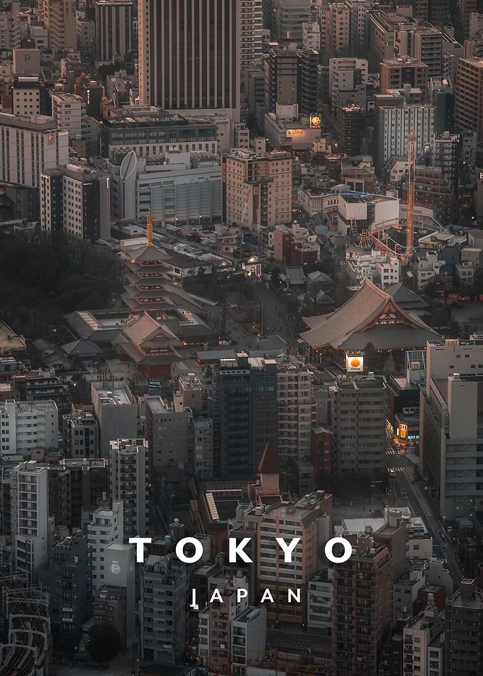 Aerial Asakusa