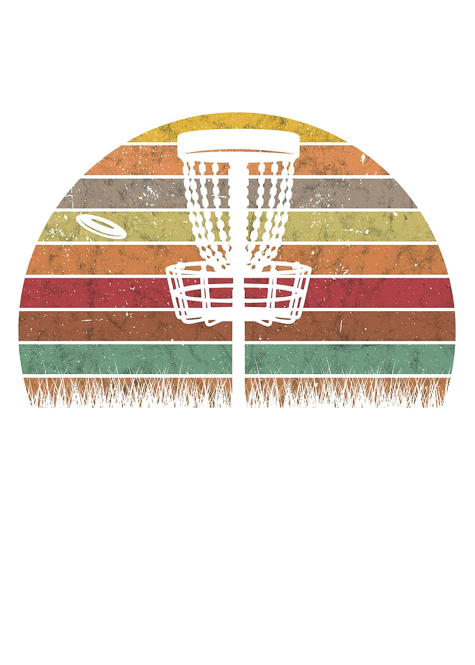 Disc Golf Player Disk