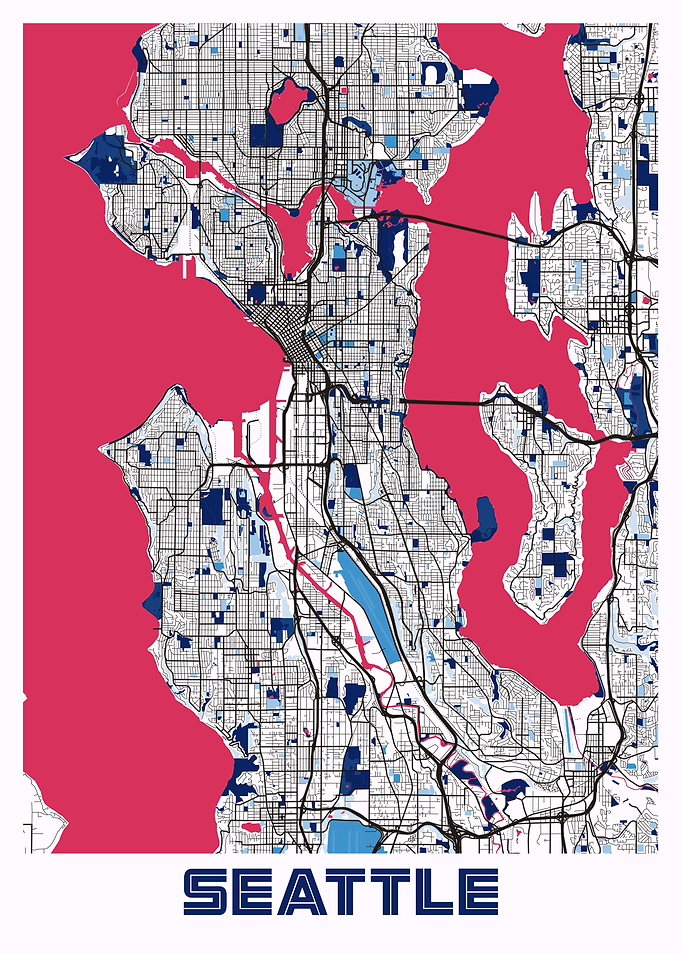 Seattle MilkTea Map