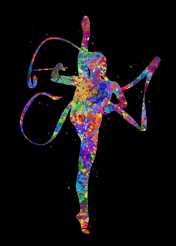 Rhythmic gymnastics ribbon
