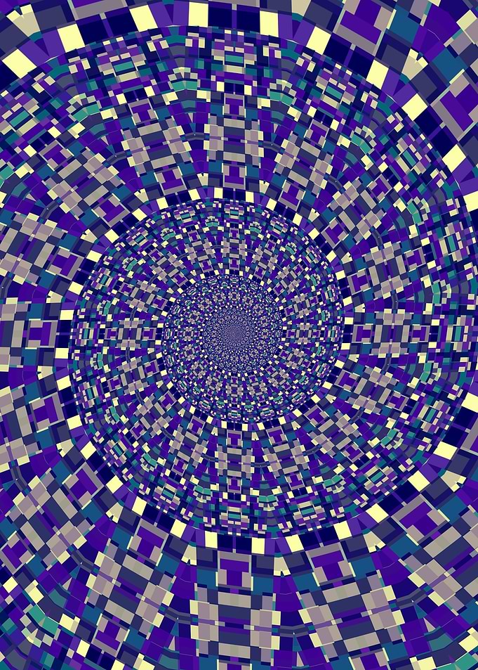 Funky Spiral Mandala