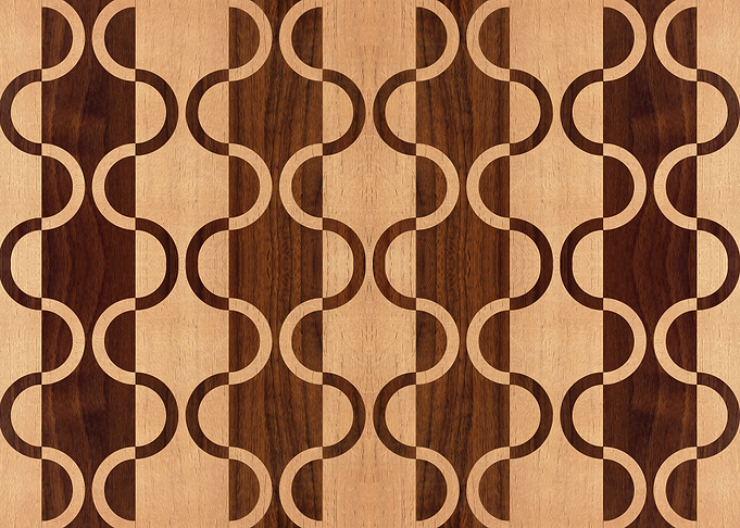 Marquetry pattern
