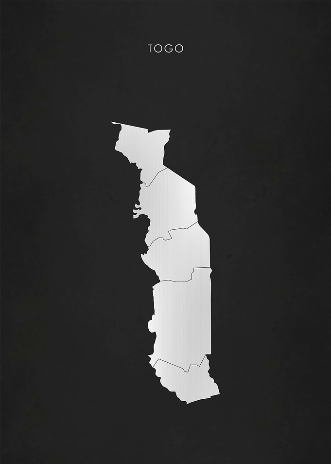 Silver Togo Map