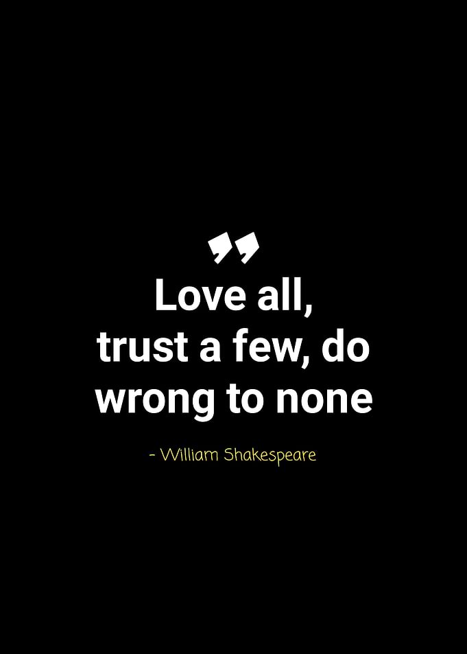 quotes william shakespeare