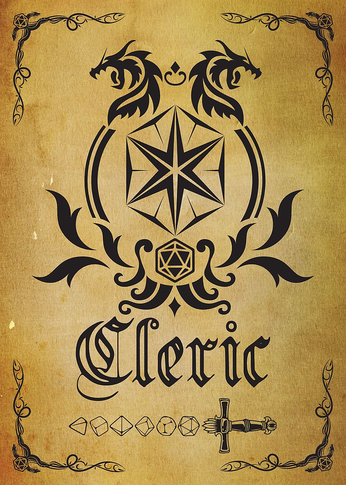 CLERIC RPG CHARACTER