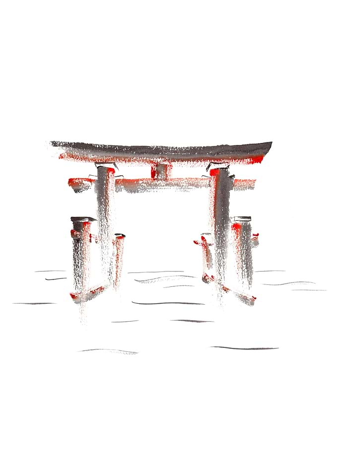 Tori gate japan