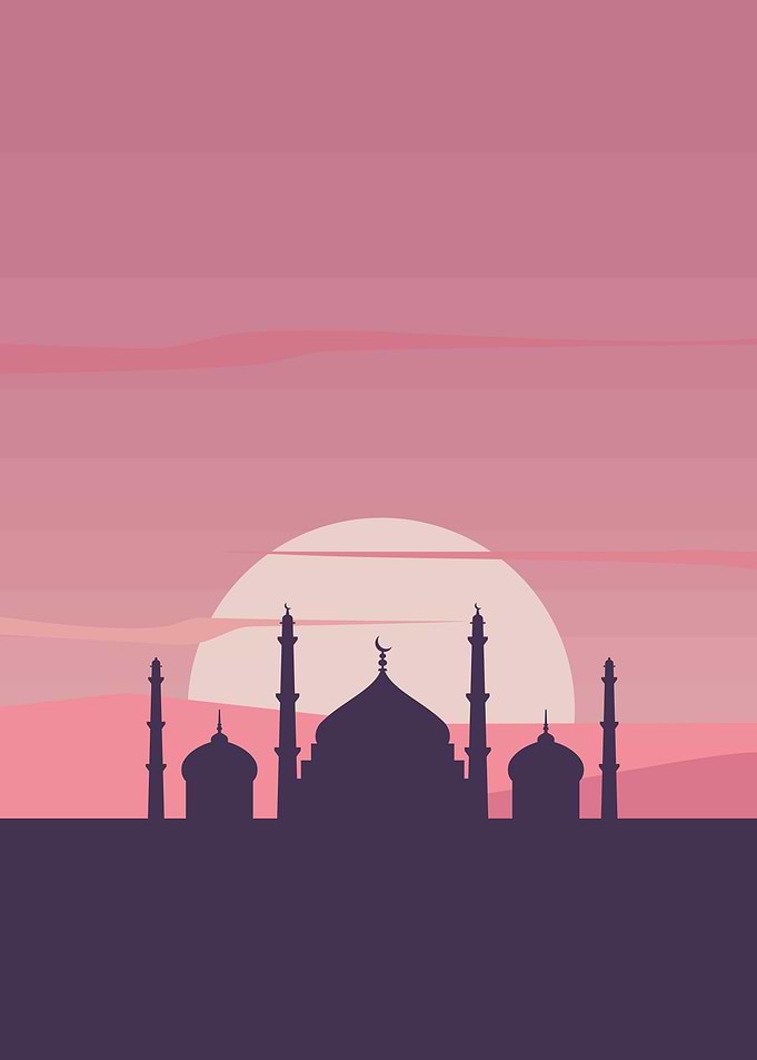 mosque in the afternoon