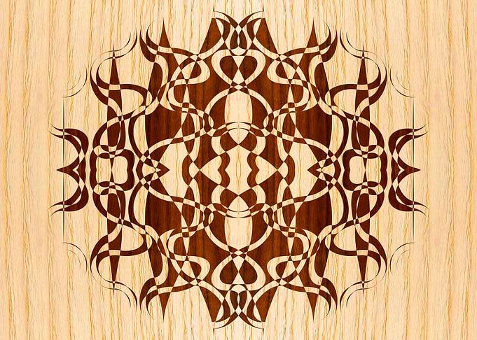 Marquetry style