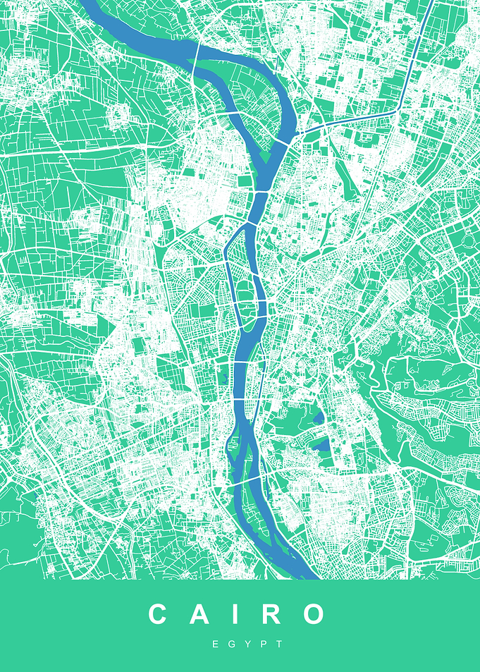 CAIRO Art Map Egypt