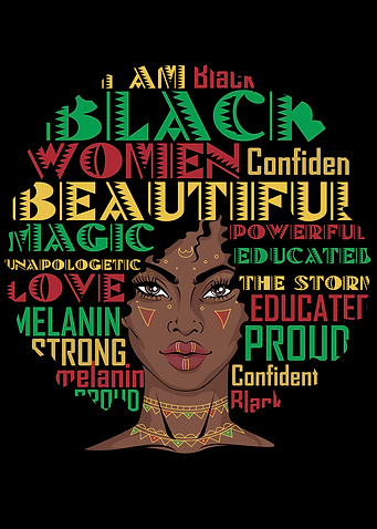 Black Woman Powerful