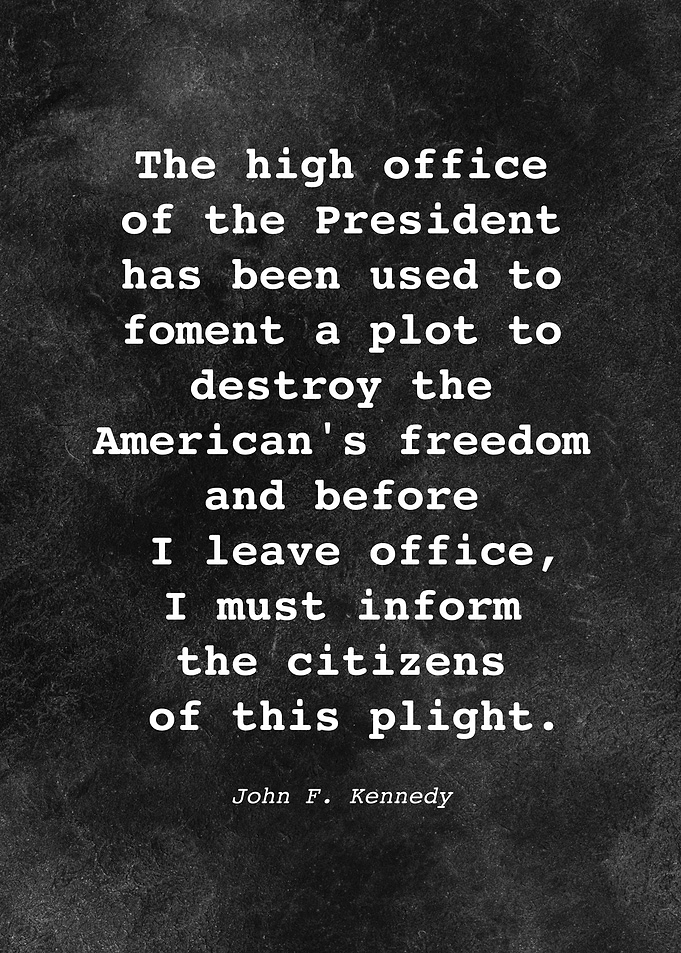 John F Kennedy Quote D007