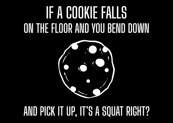 Cookie Squat Foodie and Fu