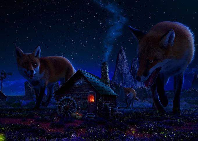 Two Wolf