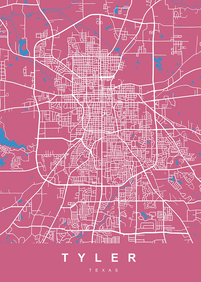 TYLER Art Map Texas