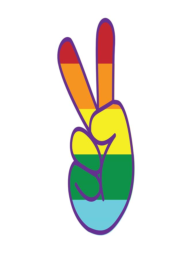 PRIDE PEACE HAND