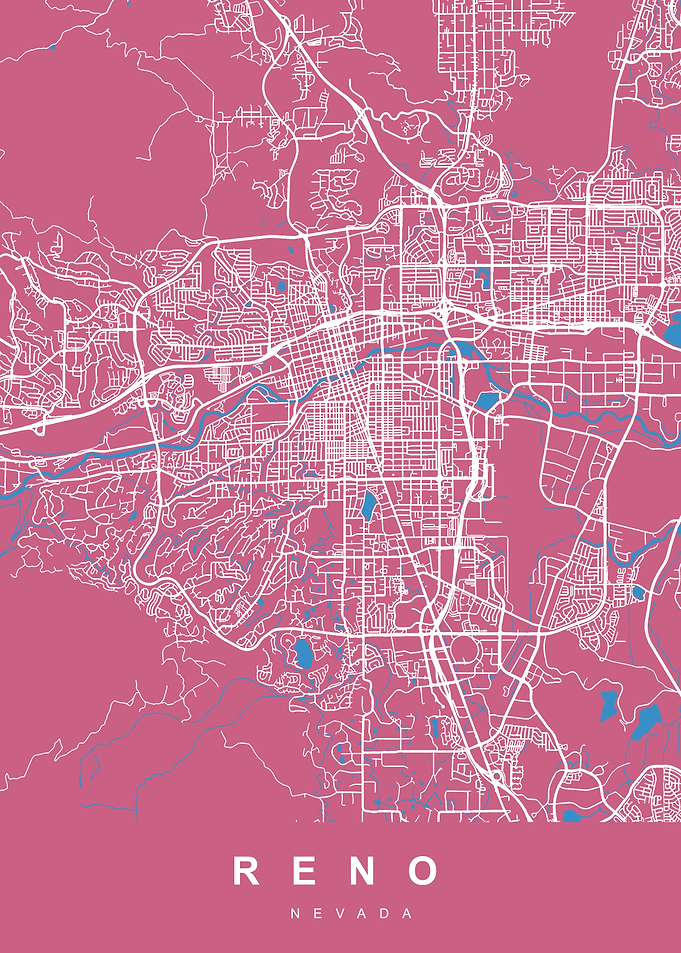 RENO Art Map Nevada