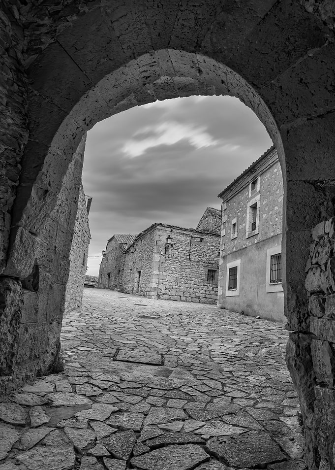 Black and white Village