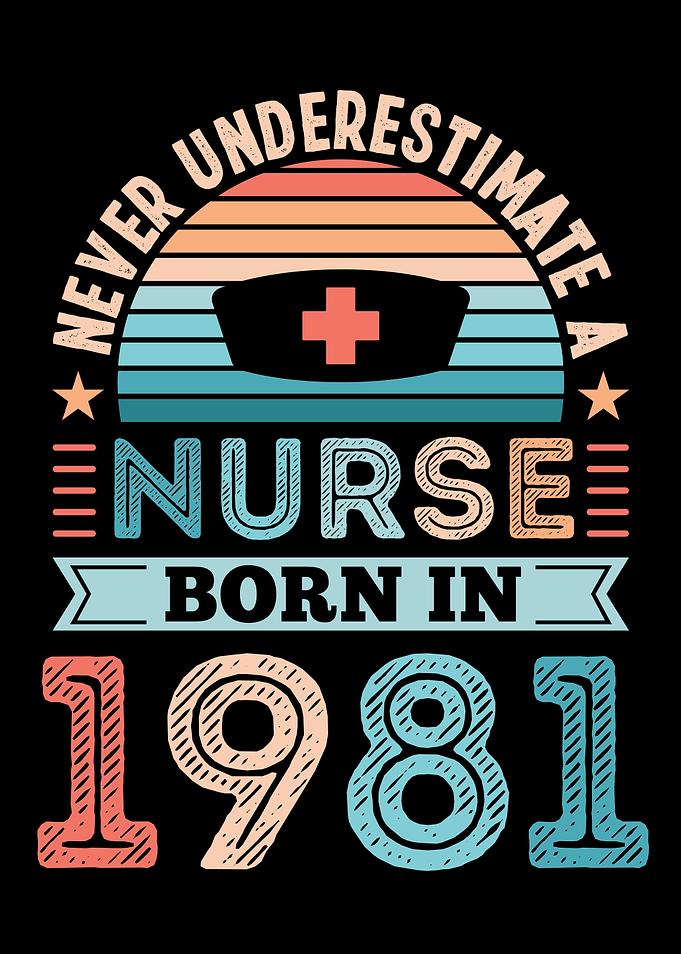 Nurse born in 1981 40th
