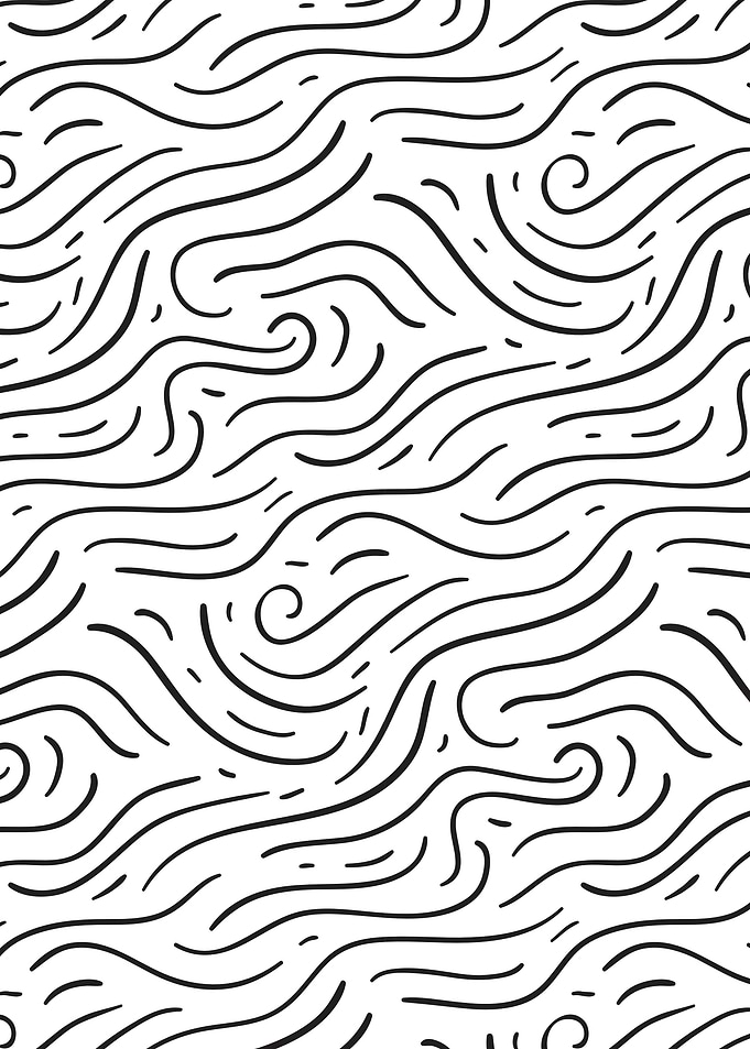 Black White Abstract 7