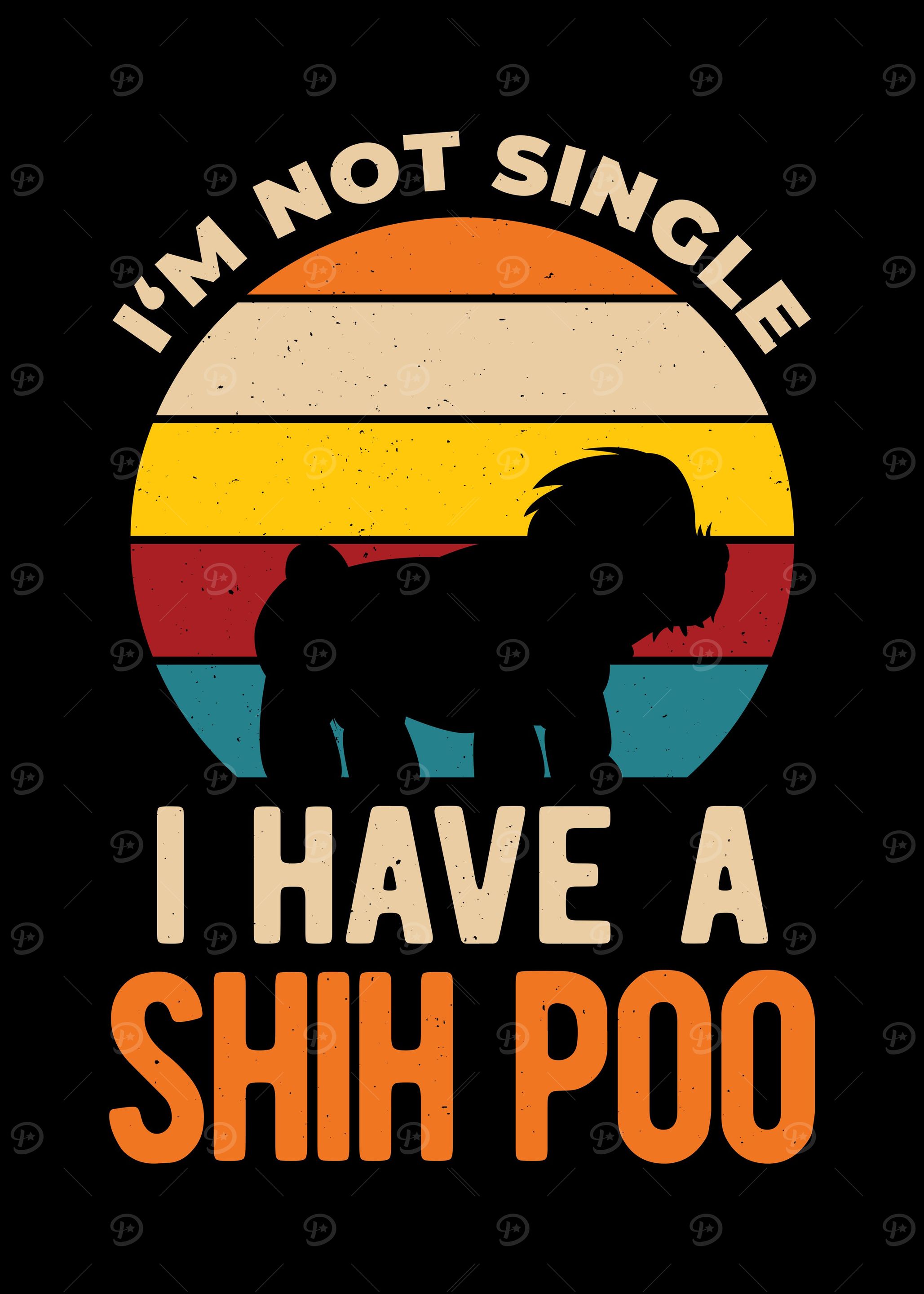 Shih Poo Funny