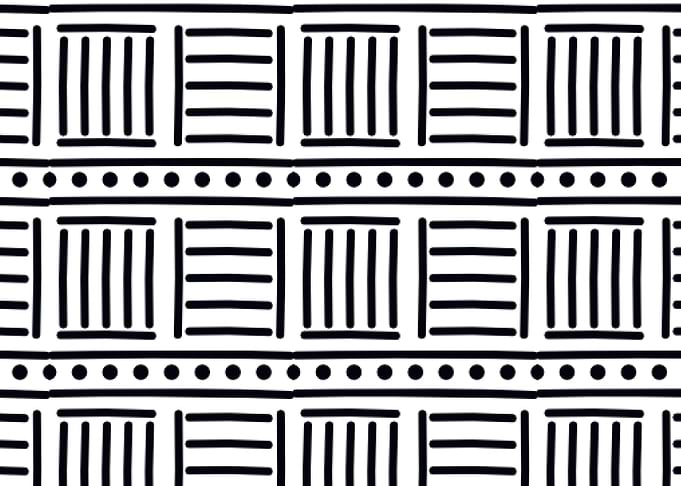 Black White Abstract 9