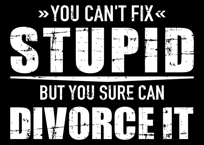 Cant fix stupid but you c