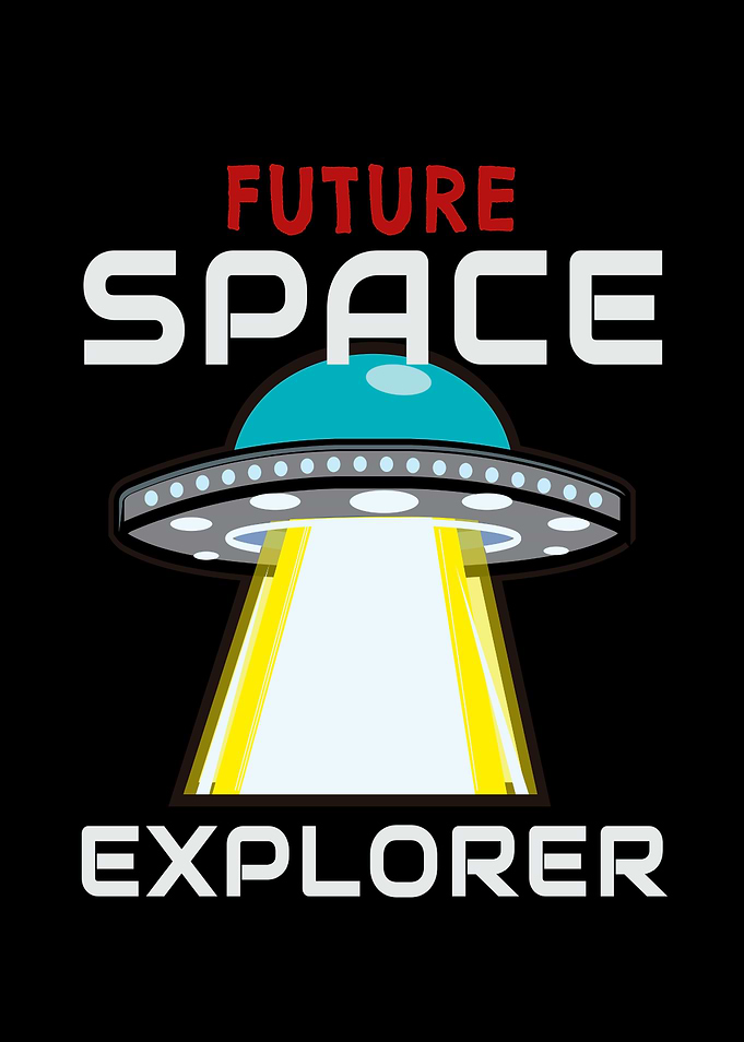 Space Kid UFO Lover