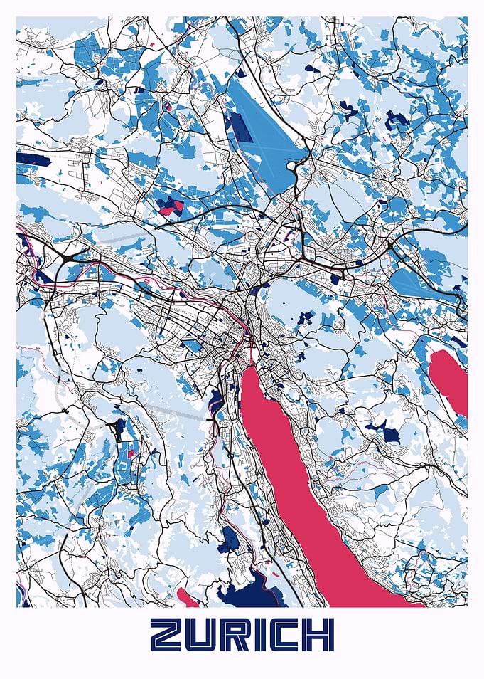 Zurich MilkTea Map