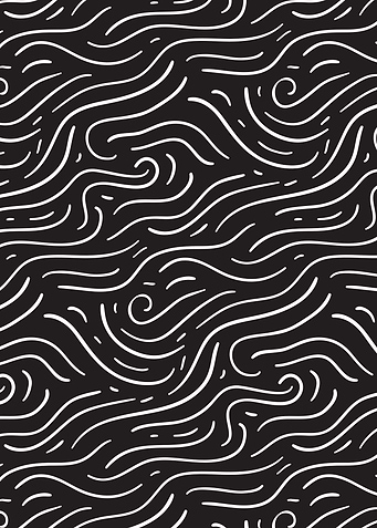 Black White Abstract 10