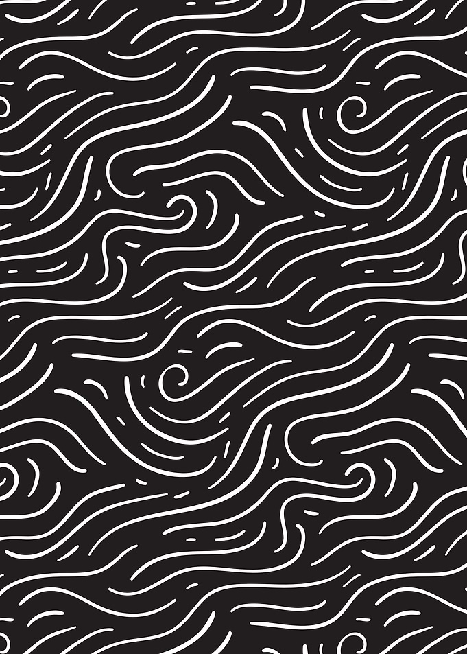 Black White Abstract 10