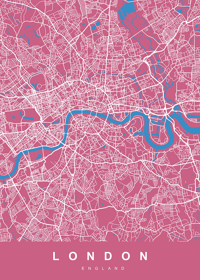 LONDON Art Map England